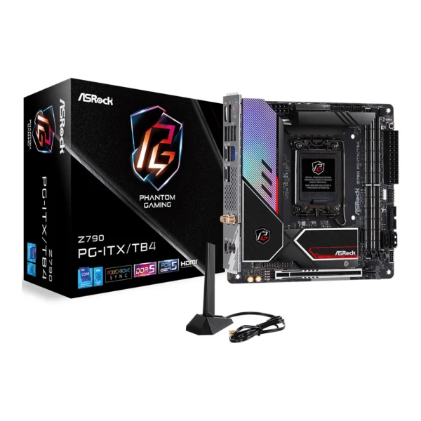 ASRock Z790 PG-iTX/TB4 WiFi, Socket 1700, 3x M.2, AX WiFi, Mini-ITX