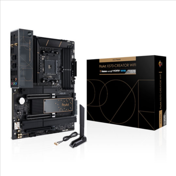 ASUS ProArt X570-Creator Wi-Fi, Socket AM4, PCIe 4.0, 3x M.2, AX WiFi, ATX