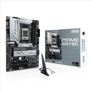 ASUS PRIME X670-P WIFI, Socket AM5, PCIe 5.0, 3x M.2, AX WiFi 6, USB 3.2, ATX