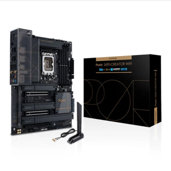 ASUS ProArt Z690-CREATOR WiFi DDR5, Socket 1700, PCIe 5.0, RGB, 4x M.2, ATX