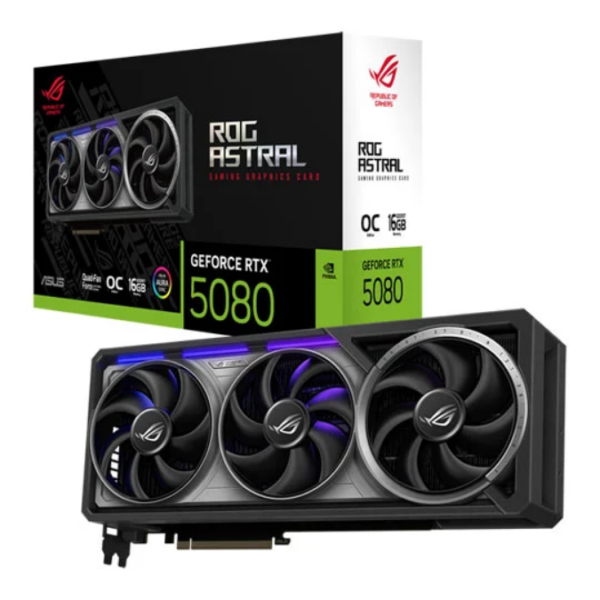 NVIDIA GeForce RTX 5080 16GB GDDR7 Graphics Card **ASUS ROG ASTRAL OC**