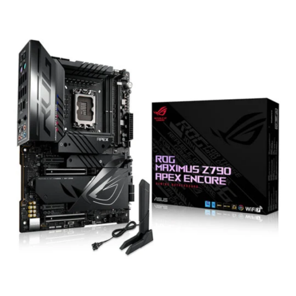 ASUS ROG MAXIMUS APEX ENCORE Z790 WiFi 7, DDR5, Socket 1700, PCIe 5.0, 5x M.2, 2.5GbE, ATX