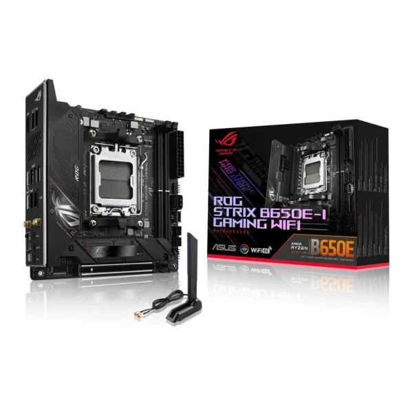 ASUS ROG Strix B650E-i Gaming WiFi, Socket AM5, 2x M.2, AX WiFi, Mini-ITX
