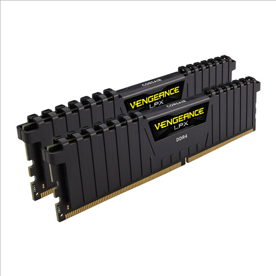 64GB (2x32GB) DDR4/3600MHz C18 (Corsair Vengeance LPX Black)