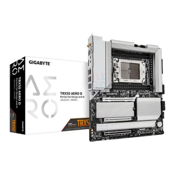Gigabyte AMD TRX50 AERO D, DDR5, PCIe 5.0, 4x M.2, WiFi 7, eATX