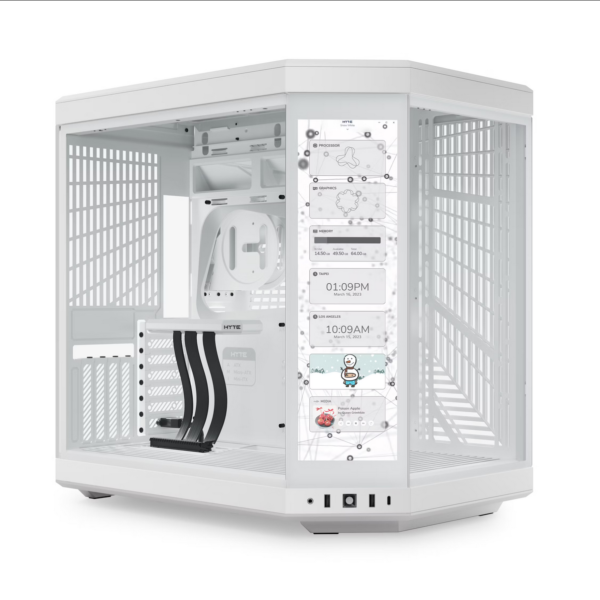 Hyte Y70 Touch – ATX Case – White