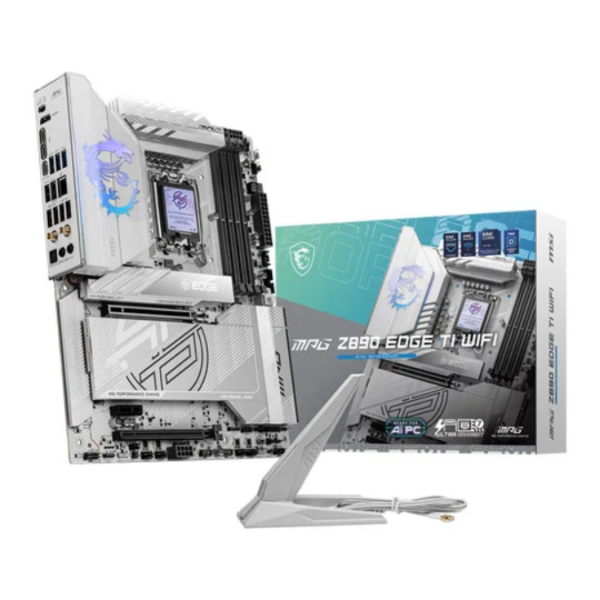 MSI MPG Z890 EDGE TI WiFi, DDR5, Socket 1851, PCIe 5.0, 5x M.2, 5GbE, ATX