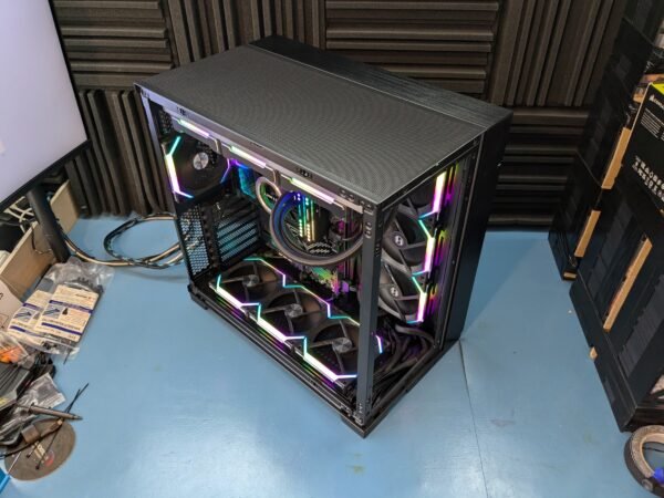 CREATE PCS Part-Pre-Owed, Intel i9-12900K, 360mm AIO, 64GB RAM, 500GB & 1TB M.2