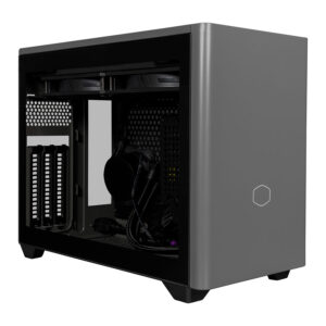 Cooler Master NR200P MAX - Cooler Master NR200P MAX UK Edition Mini-iTX Case – Grey