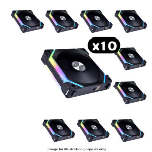 10x Lian Li UNI - 10x Lian Li UNI FAN SL120 V2 RGB – 120mm