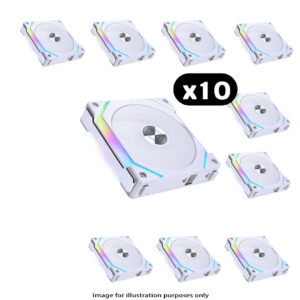 10x Lian Li UNI - 10x Lian Li UNI FAN SL120 V2 RGB – 120mm