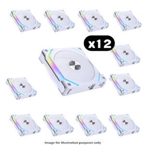 12x Lian Li UNI - 12x Lian Li UNI FAN SL120 V2 RGB – 120mm