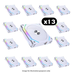 13x Lian Li UNI - 13x Lian Li UNI FAN SL120 V2 RGB – 120mm