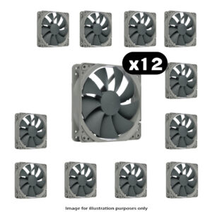 12x Noctua NF-P12 REDUX - 12x Noctua NF-P12 REDUX – 120mm